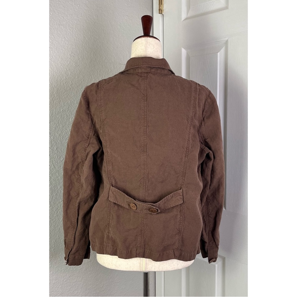 Pendleton Linen Blend Brown Jacket - image 6
